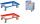 allit Transportwagen ProfiPlus Euro Roll OS 600, blau (71510177)
