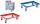 allit Transportroller ProfiPlus Eur oRoll OB 600, rot (71510180)
