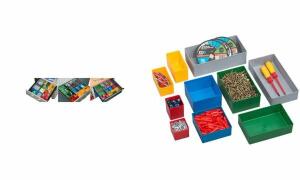 allit Einsatzbox EuroPlus Insert 45 /5, Größe: 5, grau (71510193)