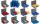 allit Metall-Kleinteilekoffer EuroP lus Pro M 44H-23, blau (71510207)