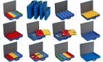 allit Metall-Kleinteilekoffer EuroP lus Pro M 44H-1, blau...