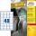 Zweckform Ultra-Resist. Folie n-Etiketten, 45,7x21,2 mm (72091140