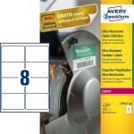 Zweckform Ultra-Resist. Folie n-Etiketten, 99,1x67,7 mm (72091440