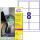 Zweckform Ultra-Resist. Folie n-Etiketten, 99,1x67,7 mm (72091440