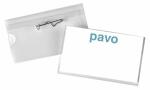 pavo Namensschild, mit Wellennadel, 40 x 60 mm,...