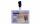 pavo Namensschild, mit Clip, 60 x 9 0 mm, transparent (7300011)