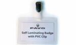 pavo Laminier-Namensschild, mit Cli p, 54 x 90 mm (7300012)