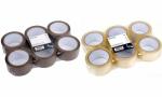pavo Verpackungsklebeband, 50 mm x 66 m, transparent, PP...