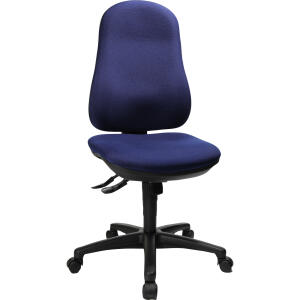 Bürodrehstuhl Support SY royalblau TOPSTAR 8550G26  ohne Armlehnen