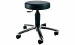 Topstar Drehhocker TEC 70 chrom, schwarz (77240057)