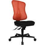 Topstar Bürodrehstuhl Head Point S Y, schwarz / rot...