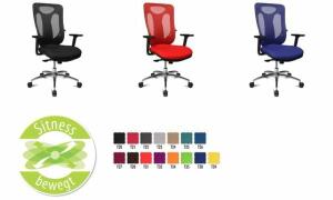 Topstar Bürodrehstuhl Sitness Net Pro 100, schwarz (77240245)