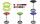 Drehhocker Sitness High Bob schwarz TOPSTAR SU59BR0