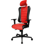 Topstar Bürodrehstuhl Sitness RS, schwarz / rot...