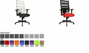 Topstar Bürodrehstuhl X-Pander, s chwarz/schwarz (79500200)