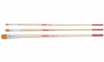 ROYAL TALENS Haarpinsel-Set, 3-teil ig, flachpinsel...