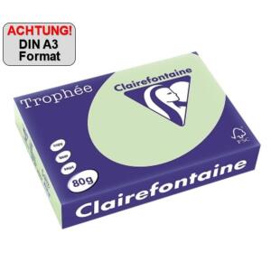 Clairalfa Multifunktionspapier Trop hée, A3, 160 g/qm, grün (8010052)