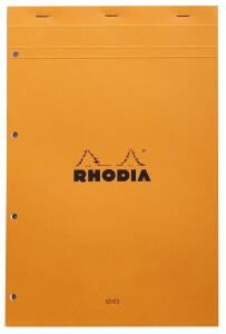 Rhodia Notizblock A4 geh mperf gel lin 80Bl