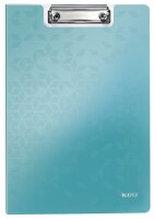 LEITZ KlemmbrettMappe WOW DIN A4 Polyfoam eisblau (80419951)