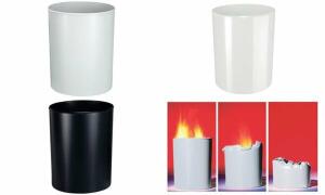 HAN Papierkorb, flammhemmend, 13 Li ter, schwarz (81420090)
