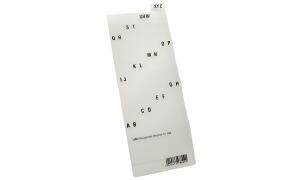 HAN Karteiregister A-Z, PP, A7 quer , transluzent, 12-teilig
