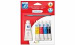 LEFRANC & BOURGEOIS Gouachefarbe, 5 er Set 4 x10ml +...