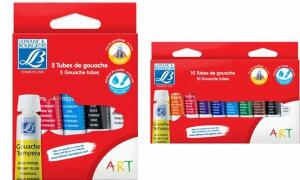 LEFRANC & BOURGEOIS Gouachefarbe, 5 x 10 ml, Etui (81700073)