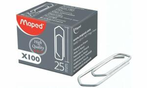 Maped Büroklammern, galvanisiert, 3 2 mm, Großpackung (82032061)