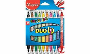 Maped Doppel-Fasermaler COLORPEPS DUOtip, 10er Kartonetui (82068775)