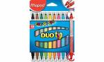 Maped Doppel-Fasermaler COLORPEPS DUOtip, 10er Kartonetui...