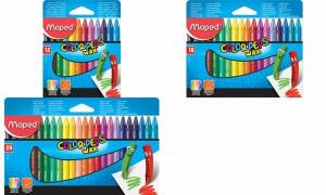 Maped Wachsmalstift COLORPEPS WAX, 18er Kartonetui (82068780)