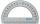 Maped Halbkreis-Winkelmesser 180 Gr ad, aus Aluminium, 120 mm (82129200
