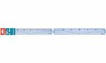 Maped Flachlineal Geometric, 300 mm , aus Kunststoff...