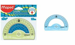 Maped Halbkreis-Winkelmesser Flex 1 80 Grad, 120 mm (82244185)