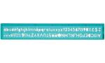 Maped Schriftschablone, Schrifthöhe : 8 mm,...