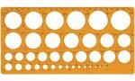 Maped Kreisschablone, 1 - 35 mm, 39 Kreise (82277620)