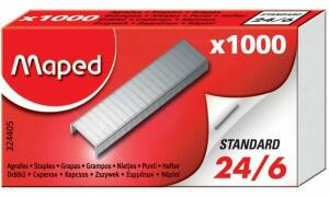 Maped Heftklammern 24/6, verzinkt, Kleinpackung (82324405)
