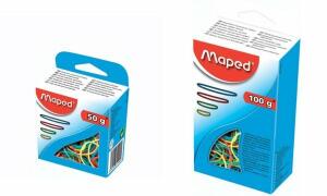 Maped Gummiringe im Karton, 50 g, s ortiert (82351100)
