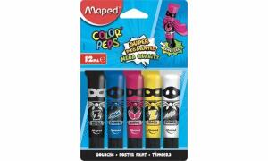 Maped Gouachefarbe COLORPEPS, in T ube, 5er Blisterkarte (82810540)