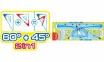 Maped Geometrie-Set Flex, bruchfest , 3-teilig, 4...