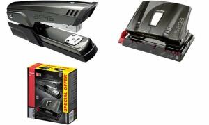 Maped Heftgerät- & Locher-Set Advan ced, taupe (82898011)