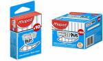 Maped Wandtafelkreide WHITEPEPS, r und, weiß...