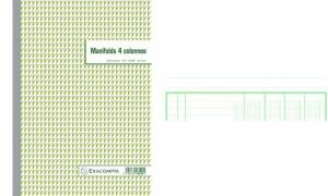 Exacompta EXACOMPTA Formularbuch 4 Spalten, 2 97 x 210 mm