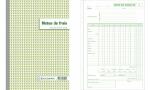 EXACOMPTA Formularbuch Note de Fra is, 297 x 210 mm...