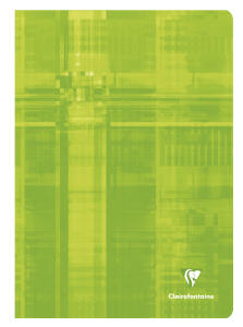 Clairefontaine Clairefontaine Cahier piqûre, A4, 1 44 pages, séyès