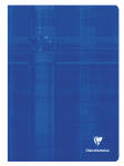 Clairefontaine Clairefontaine Cahier piqûre, A4, 1 44 pages, séyès