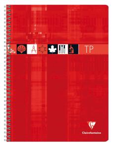 Clairefontaine Clairefontaine Cahier Travaux Prati ques, spiralé, séyès/uni