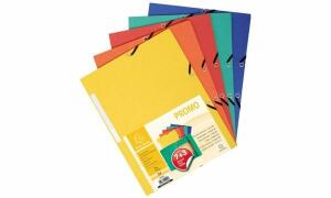 Exacompta EXACOMPTA Sammelmappe, A4, farbig s ortiert, Promopack 7+3