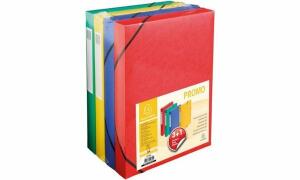 Exacompta EXACOMPTA Sammelbox, 40 mm, farbig sortiert, Promopack 3+1