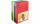 Exacompta EXACOMPTA Sammelbox, 40 mm, farbig sortiert, Promopack 3+1